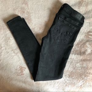 America Eagle Black Jeggings